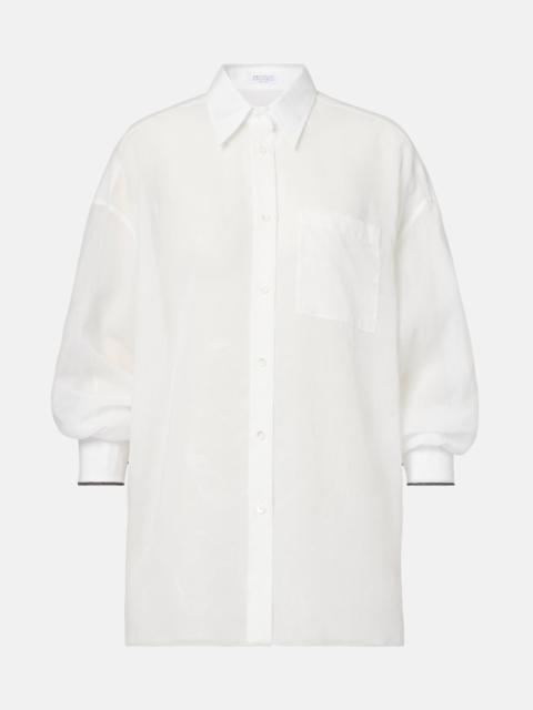 Brunello Cucinelli Cotton poplin shirt