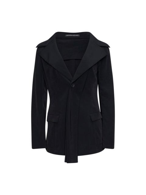 Yohji Yamamoto Stole Detail Single Jacket