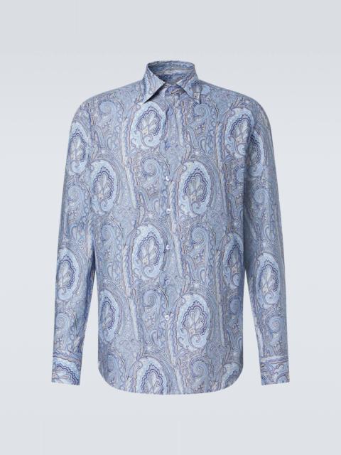 Etro Paisley cotton shirt