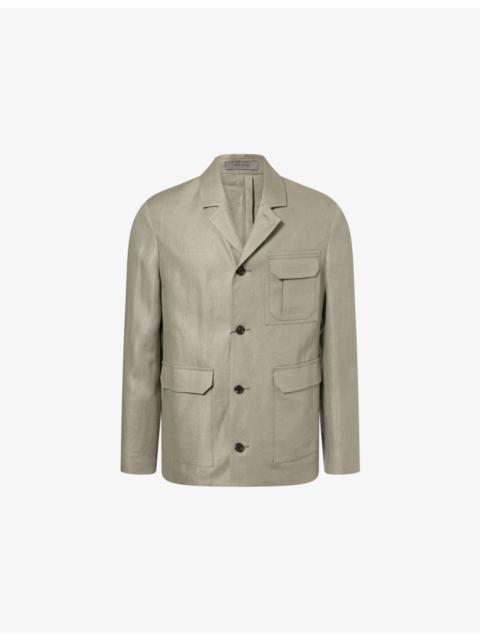 CORNELIANI Patch-Pocket Cotton Jacket