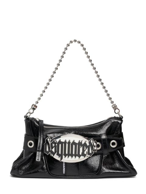 DSQUARED2 Gothic logo belted leather bag