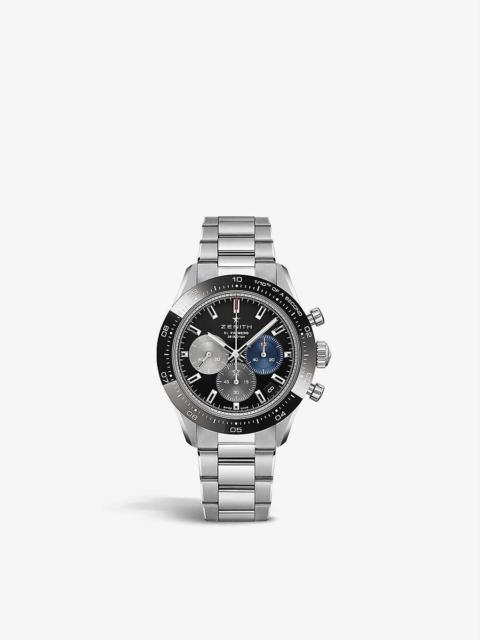 03.3100.3600/21.M3100 Chronomaster Sport stainless-steel and ceramic automatic watch