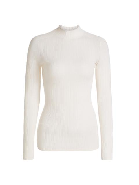 LISA YANG Women's Davina Ribbed Cashmere Sweater - Ivory