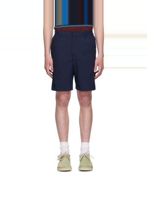 Wood Wood Navy Kent Shorts