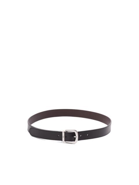 Valentino reversible leather belt