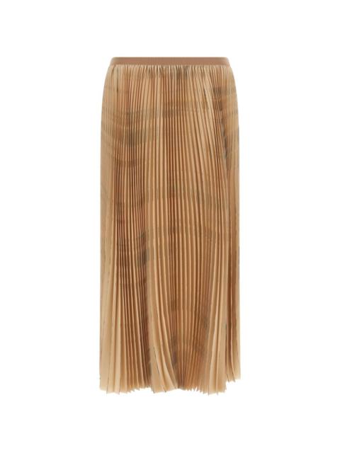 FABIANA FILIPPI pleated print skirt
