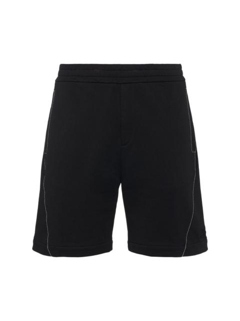 Cotton loopback sweat shorts
