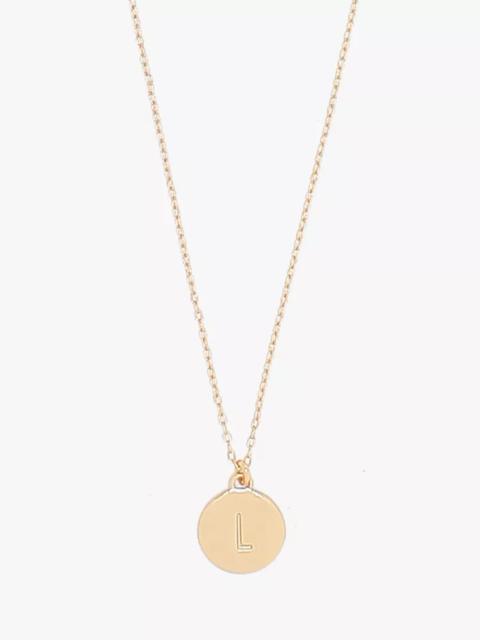 kate spade Initial L Mini Pendant