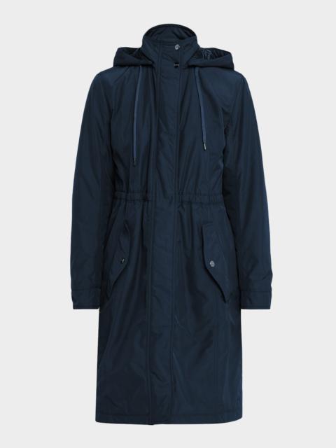 Herno Water-Resistant Parka with Detachable Hood