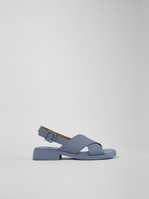 CAMPERLAB Blue Leather Sandals for Women.