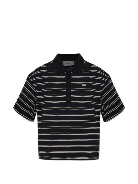 GESTUZ striped polo shirt