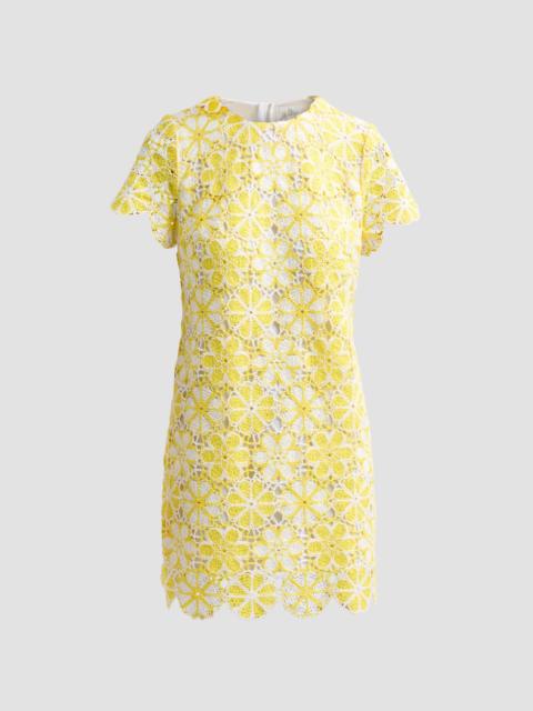 Lilly Pulitzer Women's Cortney Crochet Shift Dress - Mimosa Yellow