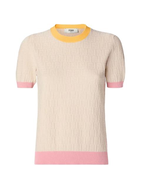 FENDI Fendi Textured T-shirt