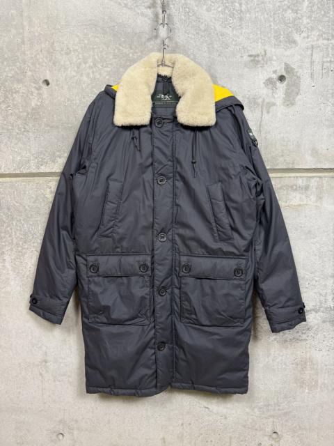 Other brands Rodd & Gunn Queenstown Shearling Trim Down Waxed Jacket