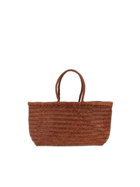 DRAGON DIFFUSION large Bamboo Triple Jump chevron-weave shoulder bag