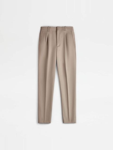 Tod's PANTS WITH DARTS - GREY
