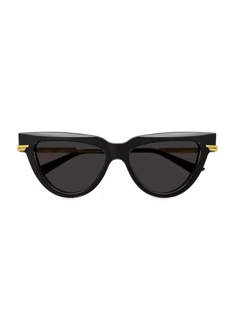 Bottega Veneta Combi 54MM Cat Eye Sunglasses