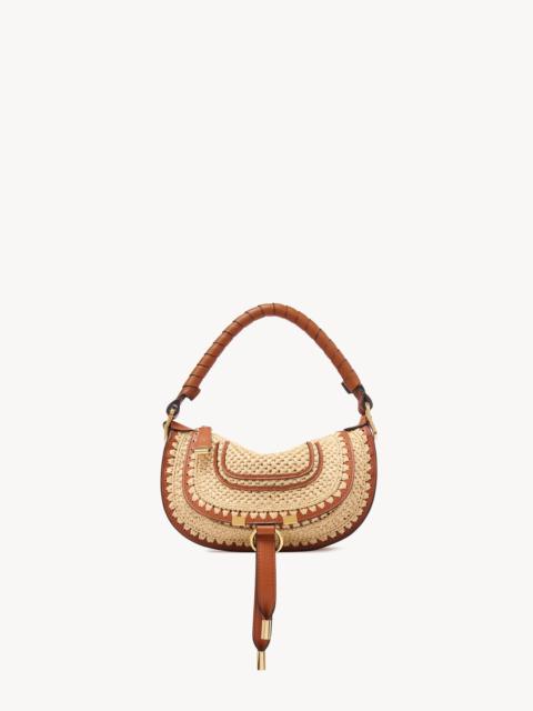 Chloé MINI MARCIE CROSSBODY BAG IN RAFFIA