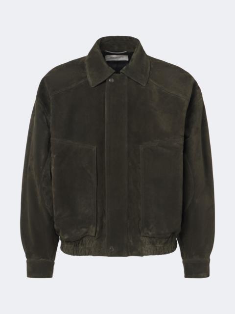 SAINT LAURENT Suede jacket