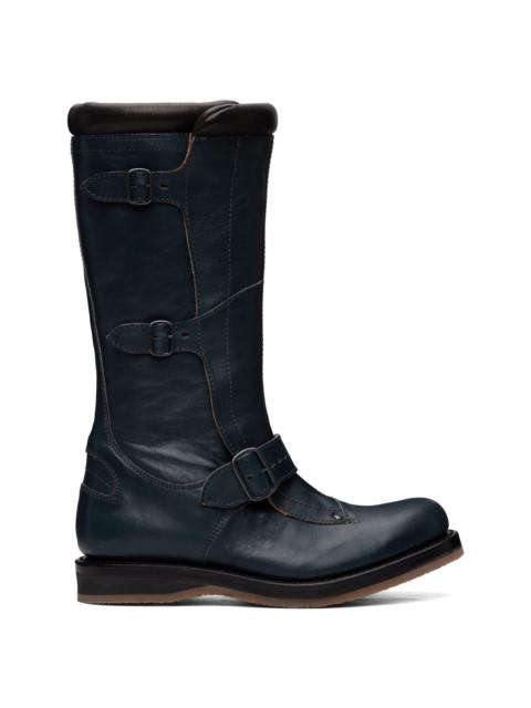 Our Legacy Navy Excite Boots