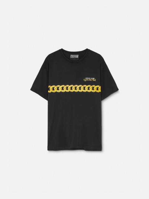 VERSACE JEANS COUTURE Chain Logo T-Shirt