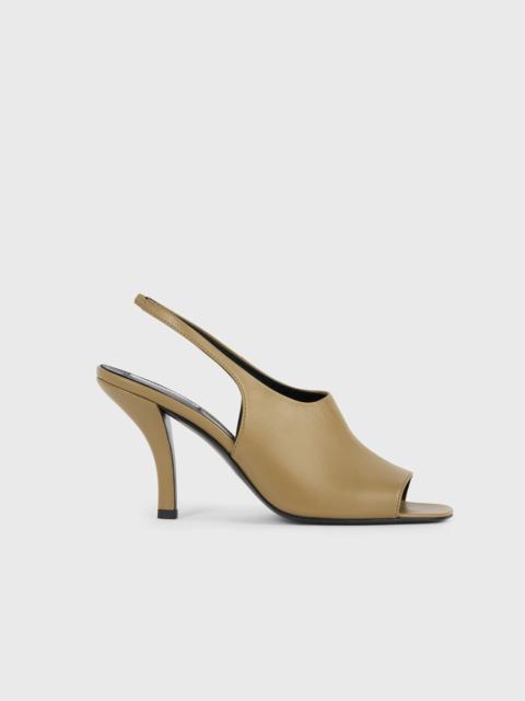 TOTEME Contour nappa slingbacks desert