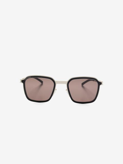MYKITA x Rimowa aluminium-frame square sunglasses