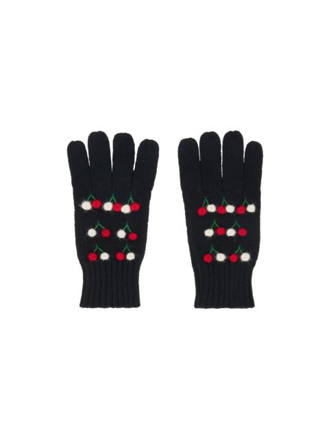 BODE Black Poppy Gloves