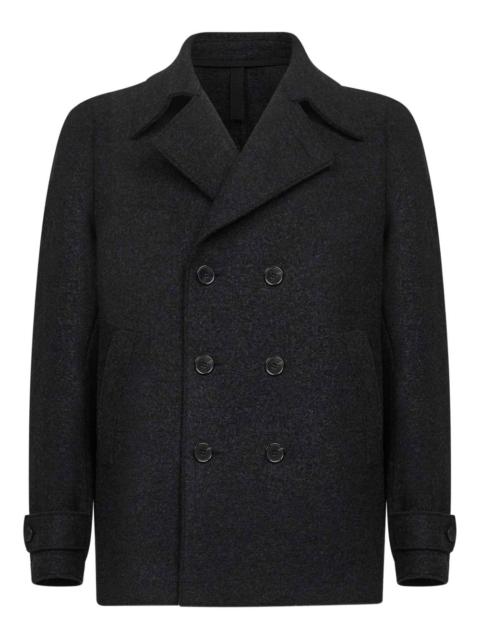 Harris Wharf London double-breasted wool coat