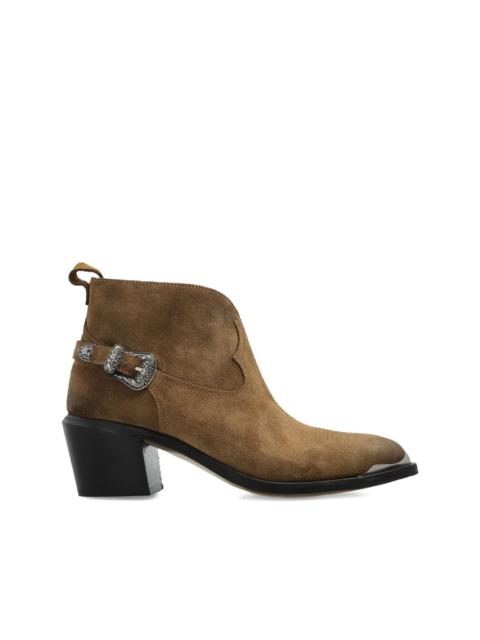 Golden Goose buckle heeled boots