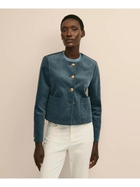 Brooks Brothers Cotton Blend Velveteen Jacket