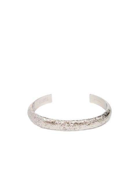 MM6 Maison Margiela textured-finish bracelet