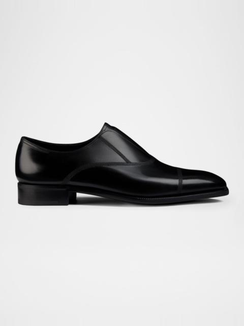 John Lobb Men's Mansell Leather Loafers