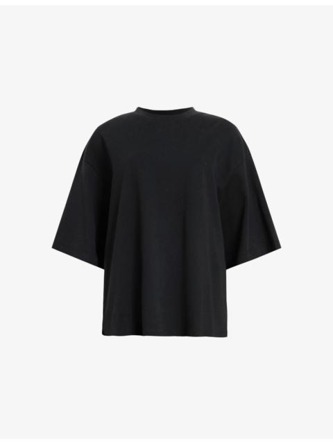 ALLSAINTS Amelie Relaxed-Fit Short-Sleeve Cotton T-Shirt
