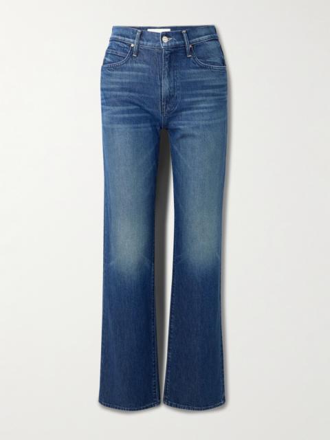 MOTHER The Kick It High-rise Straight-leg Jeans