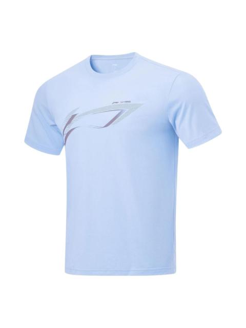 Li-Ning Fitness Series Sports T-shirt 'Blue' ATST573-5
