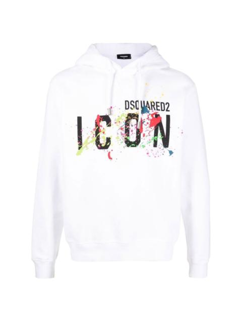 logo-print long-sleeve hoodie