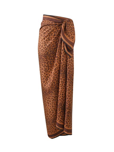 Zimmermann PRINTED SILK MAXI SQUARE