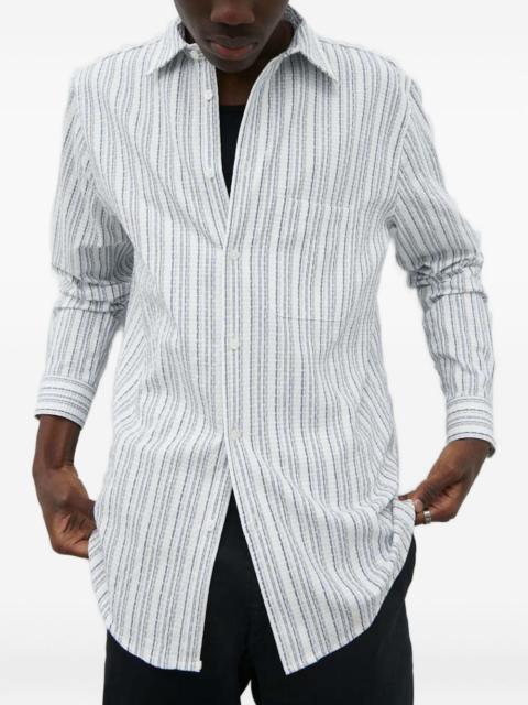 SAMSØE SAMSØE striped-pattern long-sleeve shirt