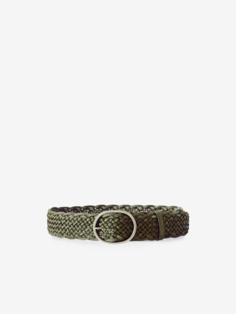 DRAGON DIFFUSION woven leather belt