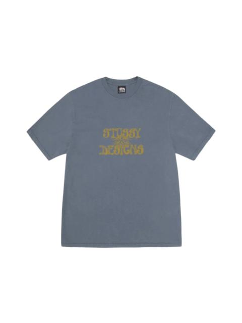 Stüssy Stussy Wes Palms Pigment Dyed Tee Navy