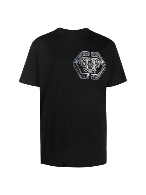 PHILIPP PLEIN logo-print short-sleeve T-shirt