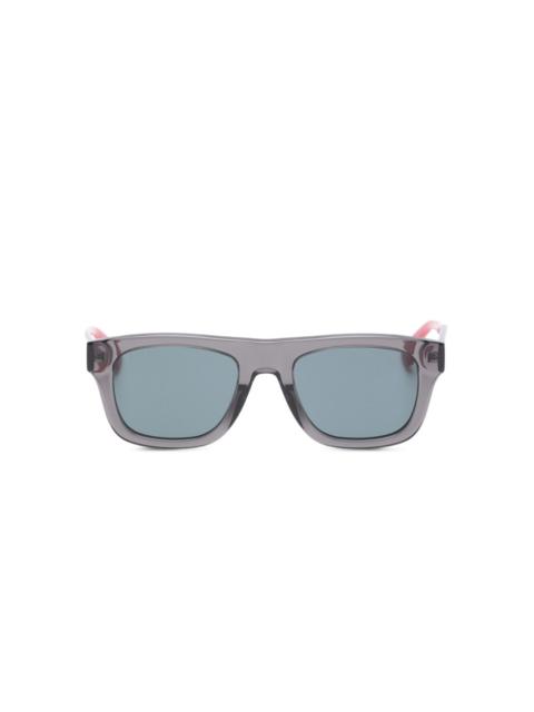 GUCCI rectangle stripe sunglasses