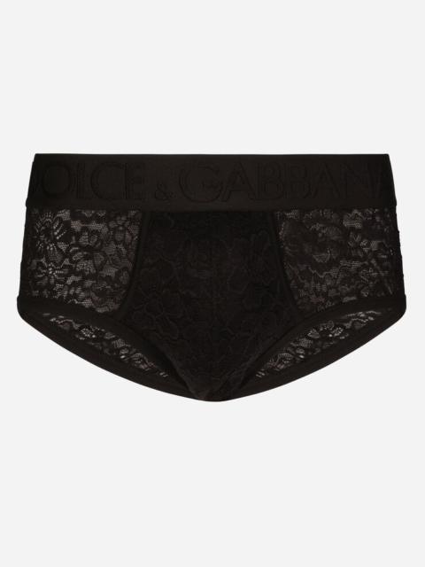 Dolce & Gabbana Stretch lace Brando briefs