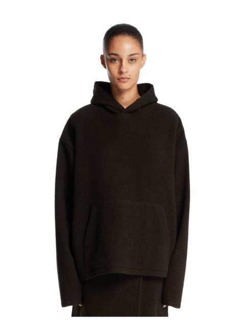 RIER Brown Wool Hoodie
