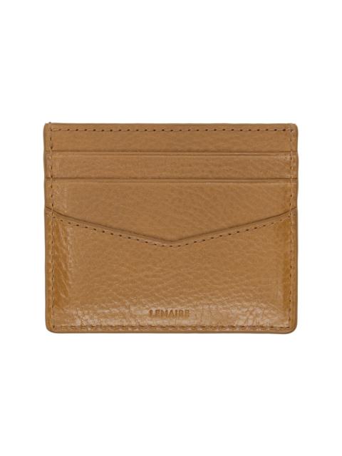 Lemaire Tan Gear Card Holder