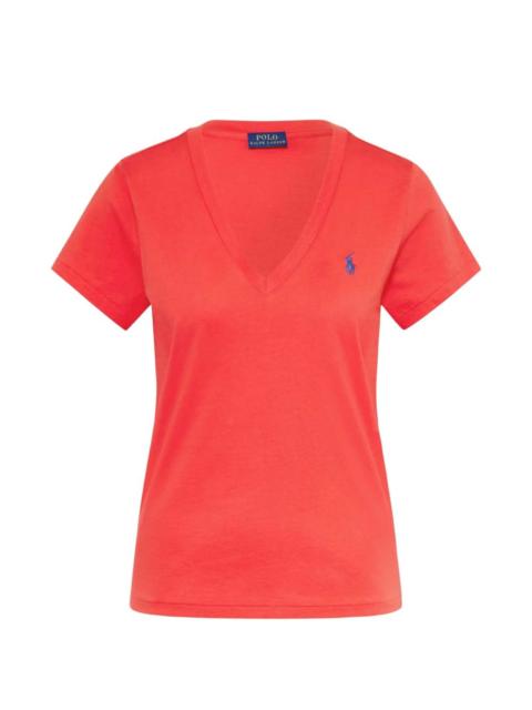 Polo Ralph Lauren logo-embroidered V-neck T-shirt
