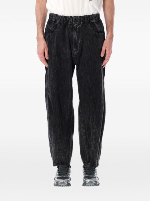 and Wander elasticated-waistband jeans