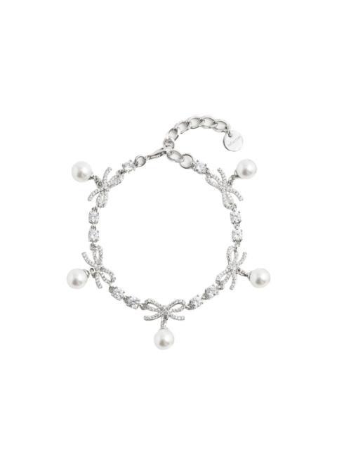 self-portrait bow-detail bracelet