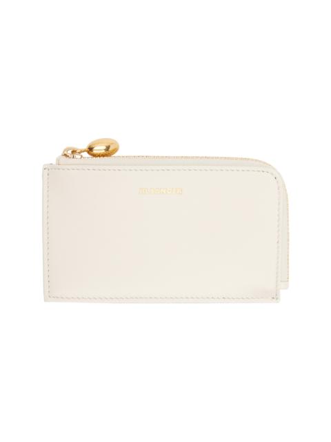 Jil Sander Black Goji Envelope Card Holder
